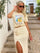 Amalfi - Cream Tshirt